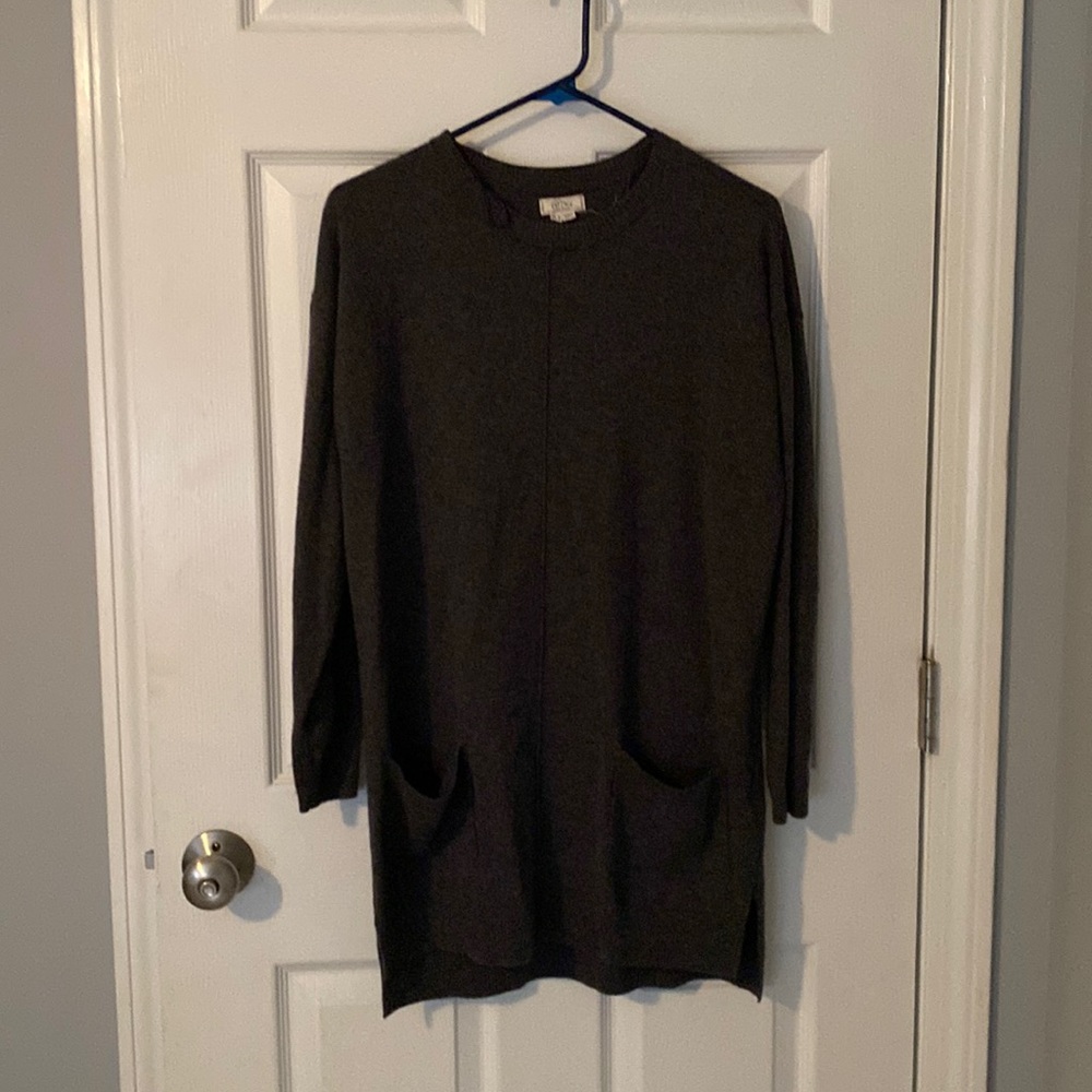 Fat Face grey sweater dress